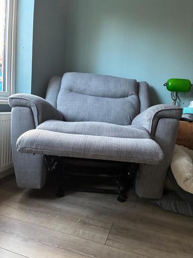 Electric double reclining Sofa  and reclining rocking chair
