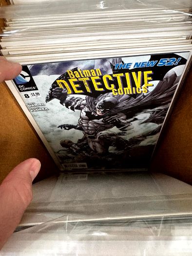 Detective Comics Batman Long Comic Box w 215 comics for Sale