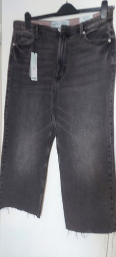 river island wide leg cropped jeans