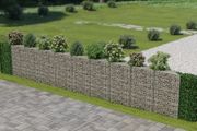 Gabion Wall Galvanised Steel 630x30x100 cm