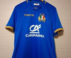 Italy Jersey. Official Macron Italy National Rugby Team Jersey. Collect In Dublin Or Receive Via Post.
