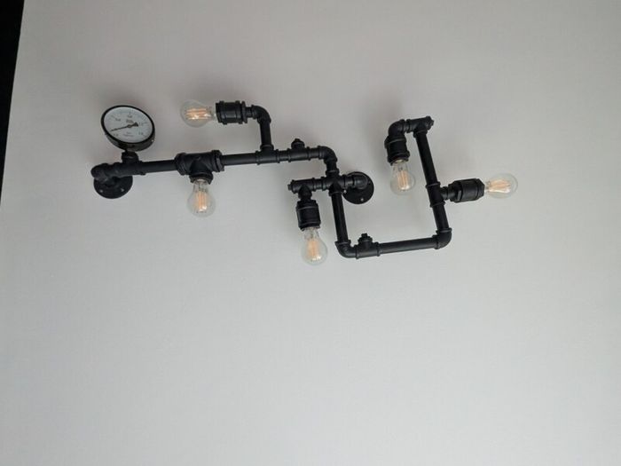 Big industrial ceiling light