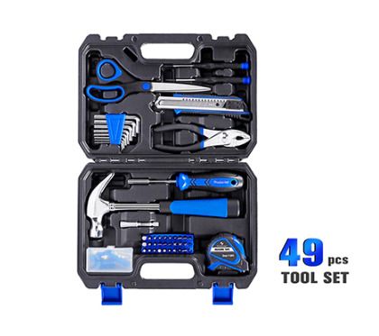 49Pcs Tools Set Household Tool Box herramientas Screwdriver Knife Hammer Woodworking Hand Car Repair