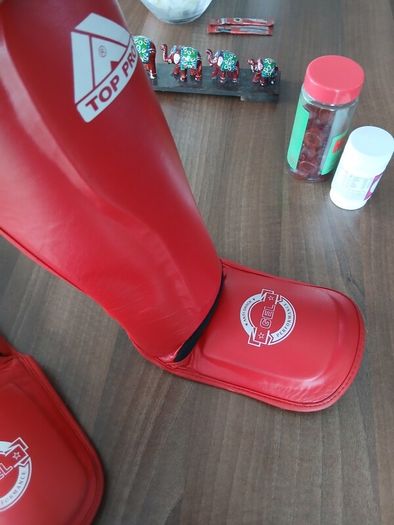 martial arts shin & instep pads