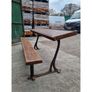 School Desk Cast Frame with Teak tops 4x available  KAS160 Image 4