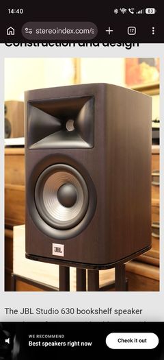 JBL Studio 630