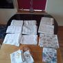 Baby bundle ( blankets, fleece, gown ) Image 4