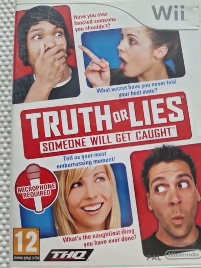 True or Lies Nintendo Wii Games Original