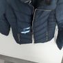 ladies navy quilted jacket Image 2
