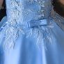 Confirmation dress blue Image 2