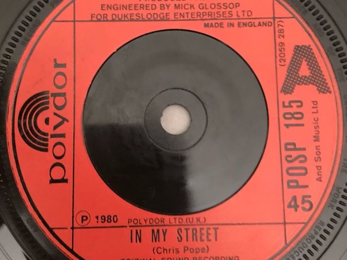 The Chords - In My Street (1980) 7"