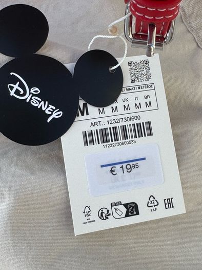 Zara Disney Mickey Mouse Crossbody Bag
