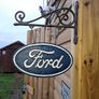 ford cast iron  hanging sign Image 2