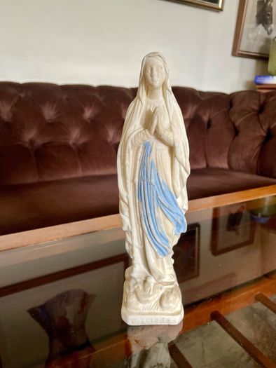Beautiful Virgin Mary Statue by Dupont France Lourdes Early 20th Century