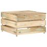 Piece Garden Lounge Set Green Impregnated Pinewood Image 5