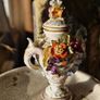 Minuture Dresden Rococo sent Urn Image 8
