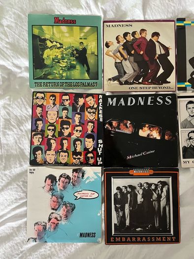 8x Madness 7" singles lot
