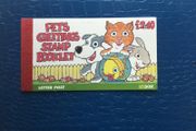 Irish stamps,1999 greetings booklet