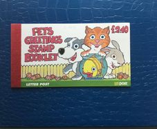 Irish stamps,1999 greetings booklet