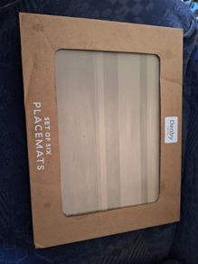 Set of 6 Denby placemats