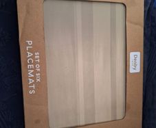 Set of 6 Denby placemats