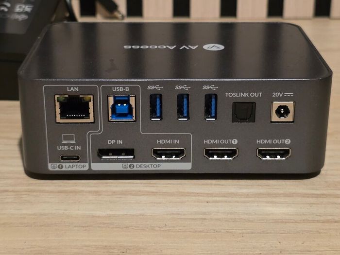 Kvm Laptop and Desktop switch