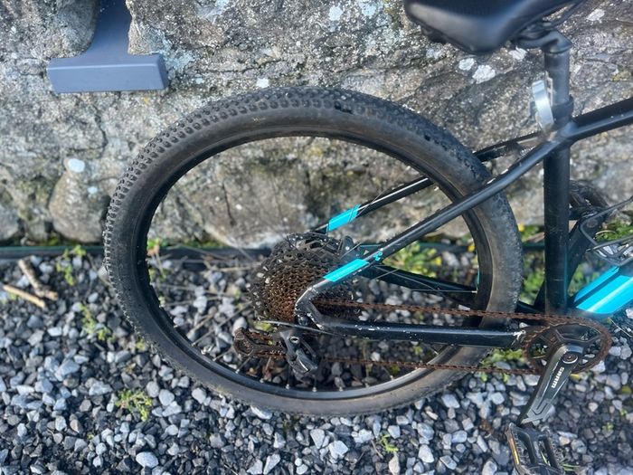 Cube Analog Rs Hardtail Mountain Bike 2021 Black/ Blue