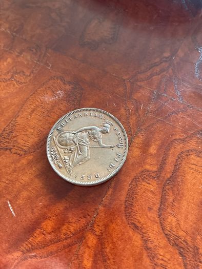 Uk 1 Penny 1853 Ef