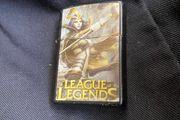 Black League of legends zippo style lighter