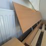 Ash Veneer European Double Bed Frame Image 2