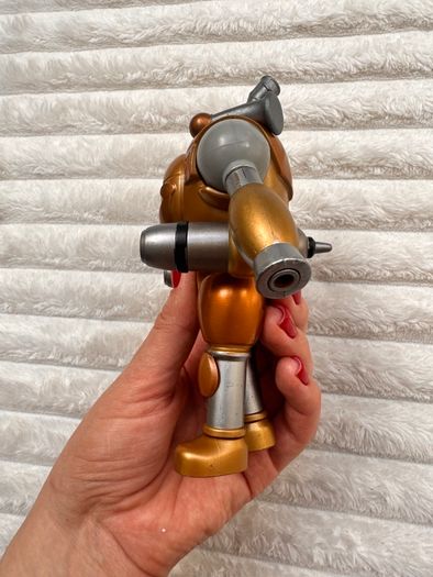 Roblox Goliath Dungeon Quest Fusion Throwdown Robot Action Figure approx. 12 cm. Used Please see photos