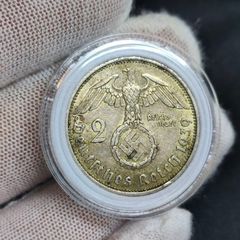 2 Reichsmark 1939 A Berlin WW2 Silver Coin third Reich
