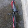 Children's black and red ninja bike Image 6