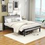 Bed Frames with Storage Wooden Headboard, Metal 4ft Bed Frame Image 7