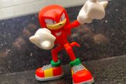 Jazware 3 inch knuckles the echidna toy, sonic the hedgehog toys