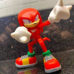 Jazware 3 inch knuckles the echidna toy, sonic the hedgehog toys