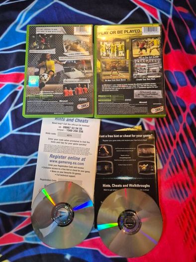 Fifa Street 1 + 2 Bundle lot xbox games complete