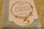 Forever friends Rose gold bangle