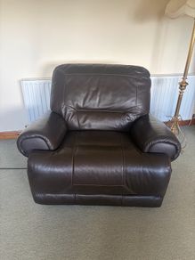 Leather Electric Recliner Chair