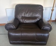 Leather Electric Recliner Chair