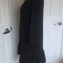 Boohoo black smock mini dress in UK size 12 / EU 40. Image 3