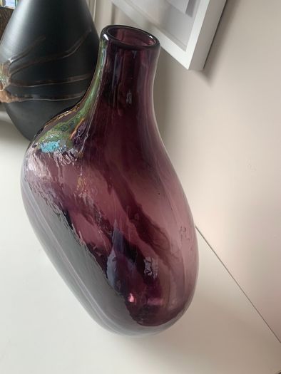 Purple Glass Vase