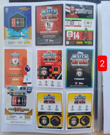 Liverpool Football Cards (shiny, Special, Etc)