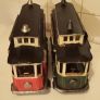 San Francisco Trams Tin Plate Model (RED or Green) Metal Display Image 6