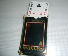 guiness playing cards