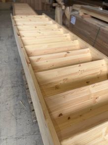 Timber stairs