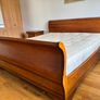 Quality wood bedroom furniture set Image 7