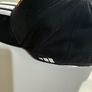 Manchester United adidas Black Three Stripe Crest Cap Excellent Image 2