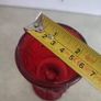 Rare find Red Flue-di-Lis Votive Goblet Image 3