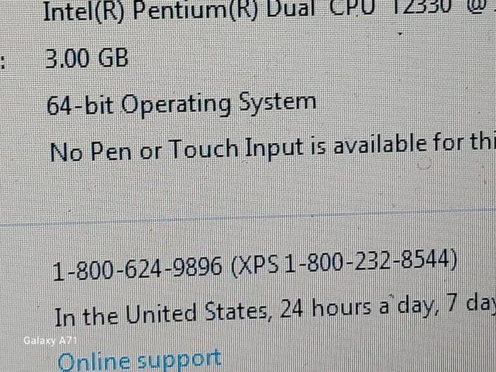 Dell Inspiron 1525, Model PP26L, Windows 7 Professional, 3GB Ram, 250GB HDD, Intel Pentium Dual CPU T2330 1.6GHz, Firefox, Opera, Chrome, and VLC